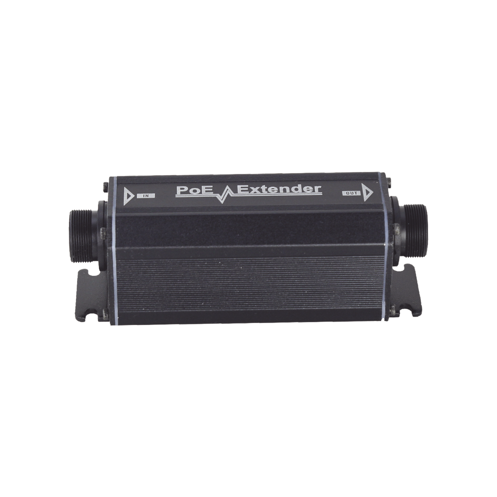 Gigabit PoE Extender for 100 Meters / Outdoor (IP66) / 1 PoE Input Port / 1 PoE Output Port / Compatible with IEEE802.3af and IEEE802.3at / No Additional Power Supply Required / Easy Installation; Plug and Play