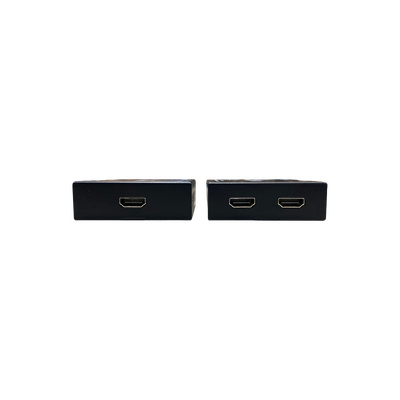 Kit Extensor KVM HDMI + USB | 40 m 4K@30Hz / 70 m 1080P@60Hz | CAT6/6A/7 | USB-B en TX para PC/DVR/NVR | USB-A en RX par