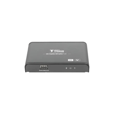 Divisor (Splitter) HDMI 4K de 1 Entrada a 2 Salidas (Simultaneas) / Soporta 4K×2K / Ajuste de resoluciones EDID / HDR / 