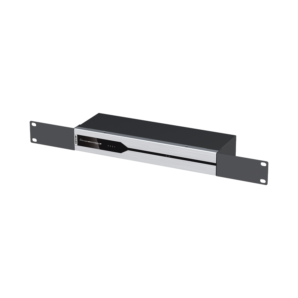 Kit Divisor y Extensor HDMI (Extender Splitter)  / Divide 1 Fuente HDMI a 4 Pantallas / Extiende la señal HDMI hasta 120 m / Resolución 4Kx2K @ 30 Hz / Cat 5e/6/6a / Uso 24/7 / Longitud del cable autoajustable / Alimente solo el Tx (PoC).