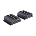 Kit Extensor HDMI para distancias de 50 metros / Soporta resoluciones 720 y 1080P @ 60 Hz / Cat 6, 6a y 7 / Salida Loop en el Tx para visualización local /  Configuración EDID / Soporta control remoto del equipo fuente / Alimente solo el Tx 