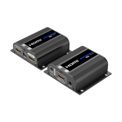 Kit Extensor HDMI para distancias de 50 metros / Soporta resoluciones 720 y 1080P @ 60 Hz / Cat 6, 6a y 7 / Salida Loop 