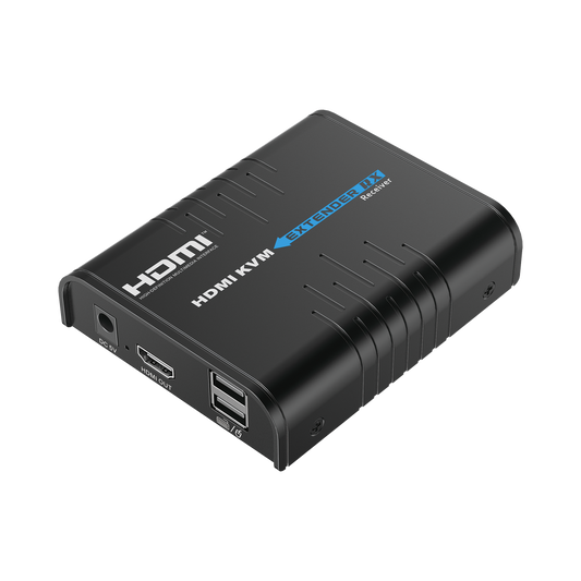 Receptor Compatible para Kits TT373KVM4.0 / Resolución 1080P @ 60 Hz/ Soporta STP y UTP CAT5/5E/6 / Control IR / Compatible con Switch Gigabit para control KVM múltiple.