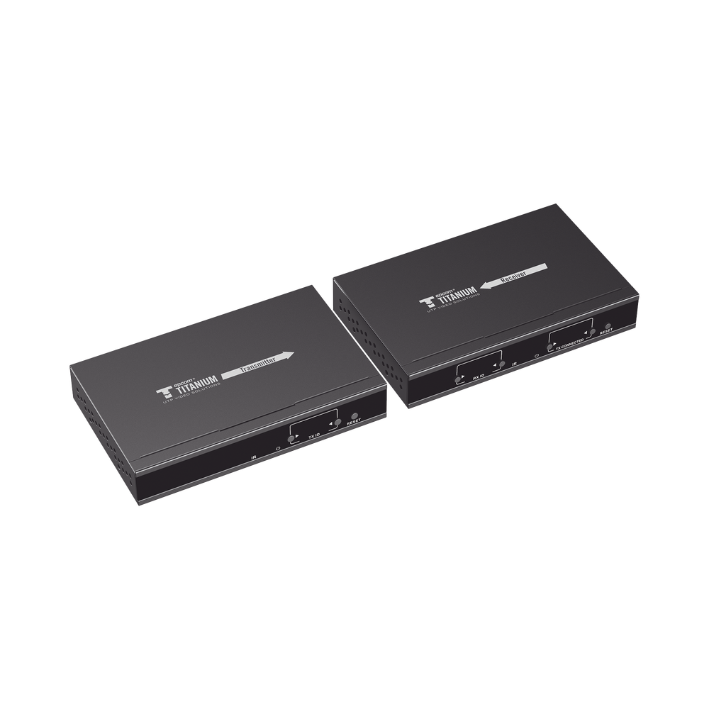 HDMI MATRIX Extender Kit for distances of 120 meters / Resolution 1080P @ 60Hz / Cat 5e/6 / Supports 100 TX input and Unlimited RX output / Control by PC, Remote Control and Button / Compatible with IGMP Switch.