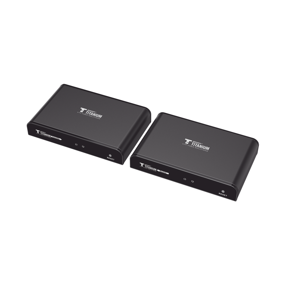 Kit Extensor HDMI para distancias de 120 metros / Resolución 1080P a 60Hz / Cat 5e/6 / Soporta conexión Uno a Uno y Uno a Muchos / Soporta hasta 253 Rx / Salida Loop / Baja Latencia / Uso 24/7 / Soporta HDbitT / Compatible con Switch Gigabit