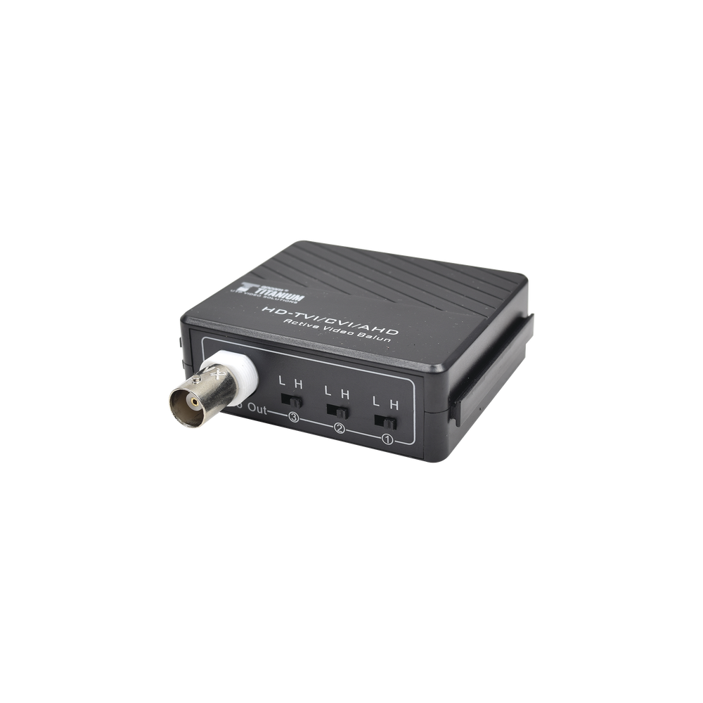 (TRANSCEPTOR) RECEPTOR DE VIDEO ACTIVO DE LARGO ALCANCE /  400 Metros con RECEPTOR ACTIVO TT4501T / Resolución 2 MP / Compatible con cámaras HD-TVI/CVI/AHD/CVBS / Protección Interconstruida contra sobretensión.