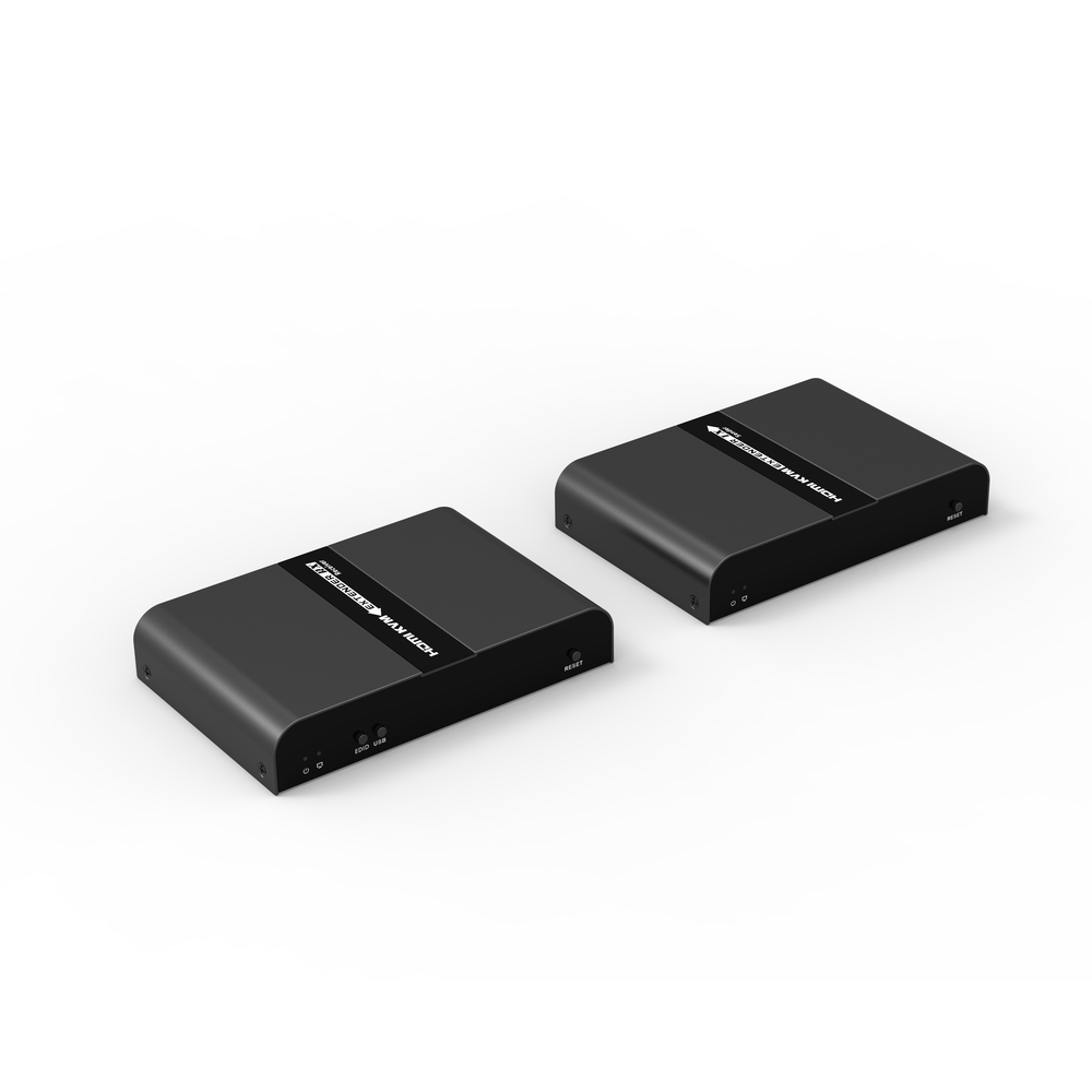 Kit extensor KVM (HDMI y USB) hasta 70 metros / Resolución 4K @ 30 Hz / Cat 6/6A/7 / CERO LATENCIA / Salida Loop / Soporta Switch Gigabit para control KVM múltiple / Soporta hasta 253 / Transmite el Video y Controla tu DVR vía USB a d