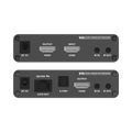 Kit Extensor HDMI hasta 700 metros con Conexión en Cascada / 4K @ 60 Hz/ Cat 6, 6a y 7 / IPCOLOR / CERO LATENCIA / SIN COMPRIMIR / HDR10 / Salida Loop / IR bidireccional / Puerto S/PDIF / Soporta ARC / Soporta 10 TT-676-Rx.