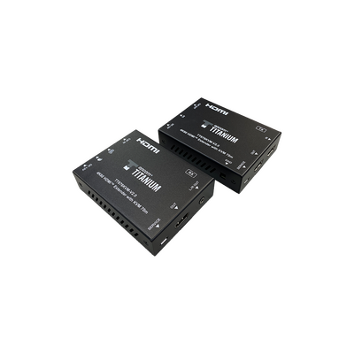 Kit Extensor KVM HDMI + USB hasta 70 m / 4K@60Hz / CAT6/6A/7 / USB-B en TX para PC-DVR-NVR / USB-A en RX para Teclado y 