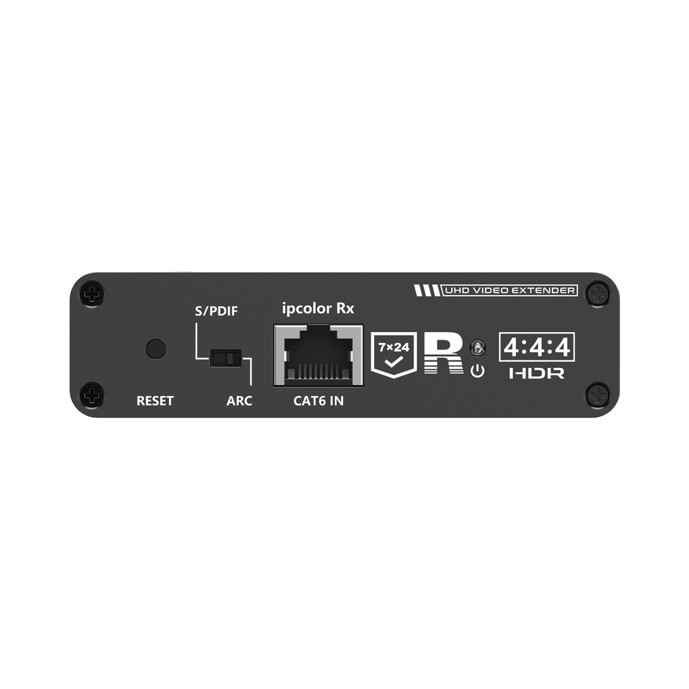 Receptor Compatible para Kits TT- 676 / 4K@60Hz con IR / Distancia de 70 Metros / Conexión en Cascada de hasta 10 Receptores con TT676.