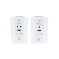Kit Extensor HDMI en PLACAS DE PARED para distancias de 70 metros / Resolución 4K@60Hz / Cat 6/6A/ 7 / HDR/ IPCOLOR/ Cero Latencia / Soporta Control Remoto / Placa de pared de 2.74 x 4.49” (tamaño estándar de EE.UU.)