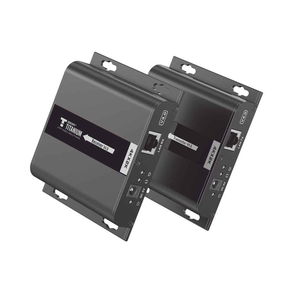 Kit Extensor HDMI para distancias de 120 metros / Resolución 4K @ 30Hz / Cat 5e/6 / Soporta conexión Uno a Uno y Uno a Muchos / Soporta hasta 253 Rx / Salida Loop / Baja Latencia / Uso 24/7 / Soporta HDbitT / Compatible con Switch Gigabit