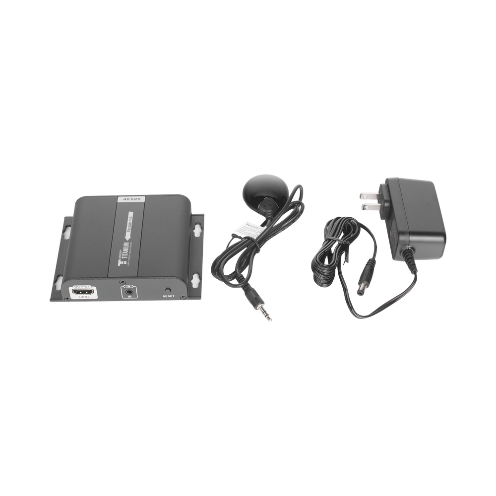 Receptor Compatible para Kits TT683-4.0 / Resolución 4K@60Hz / Cat 5e/6 / Distancia de 120 m / Control IR /  Soporta HDbitT/ Compatible con Switch Gigabit.