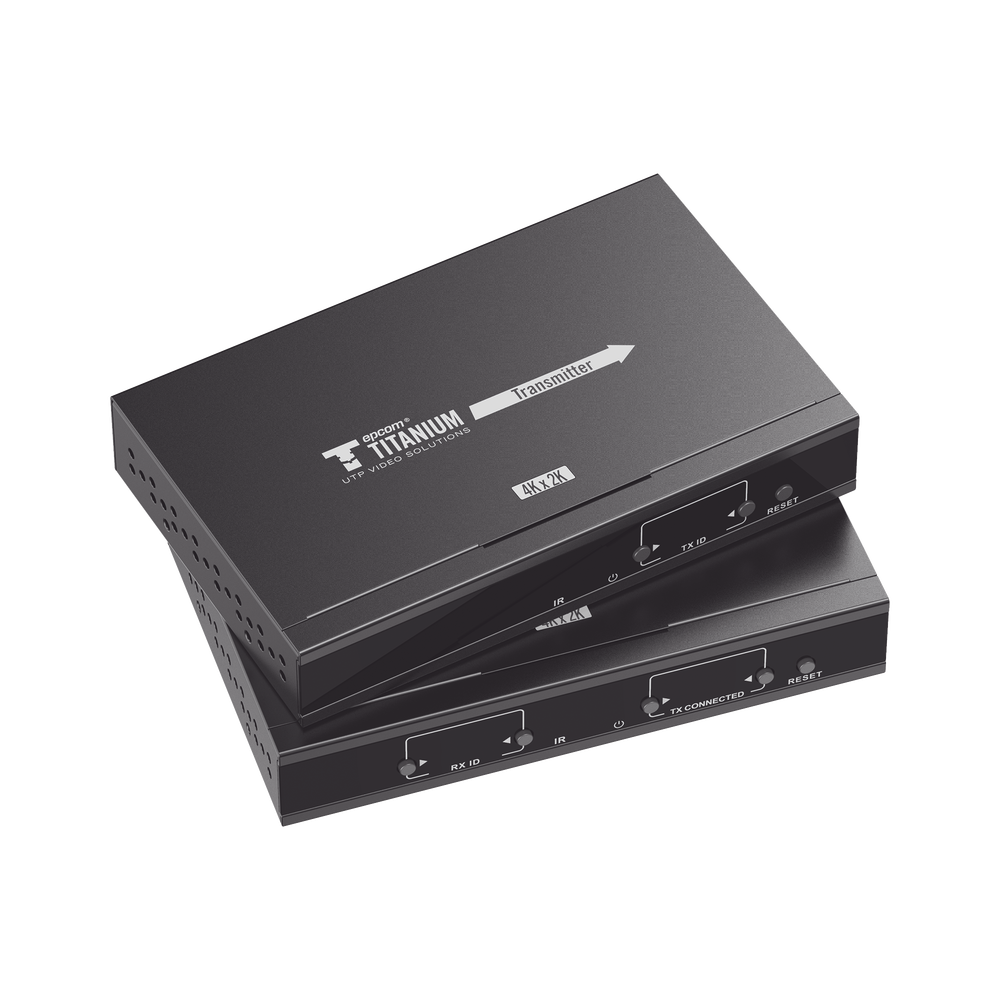 Kit Extensor MATRICIAL HDMI para distancias de 120 metros / Resolución 4K @ 30Hz / Cat 5e/6 / Soporta 100 TX de entrada e Ilimitados RX en la salida / Control por PC, Control Remoto y Botón / Compatible con Switch IGMP.