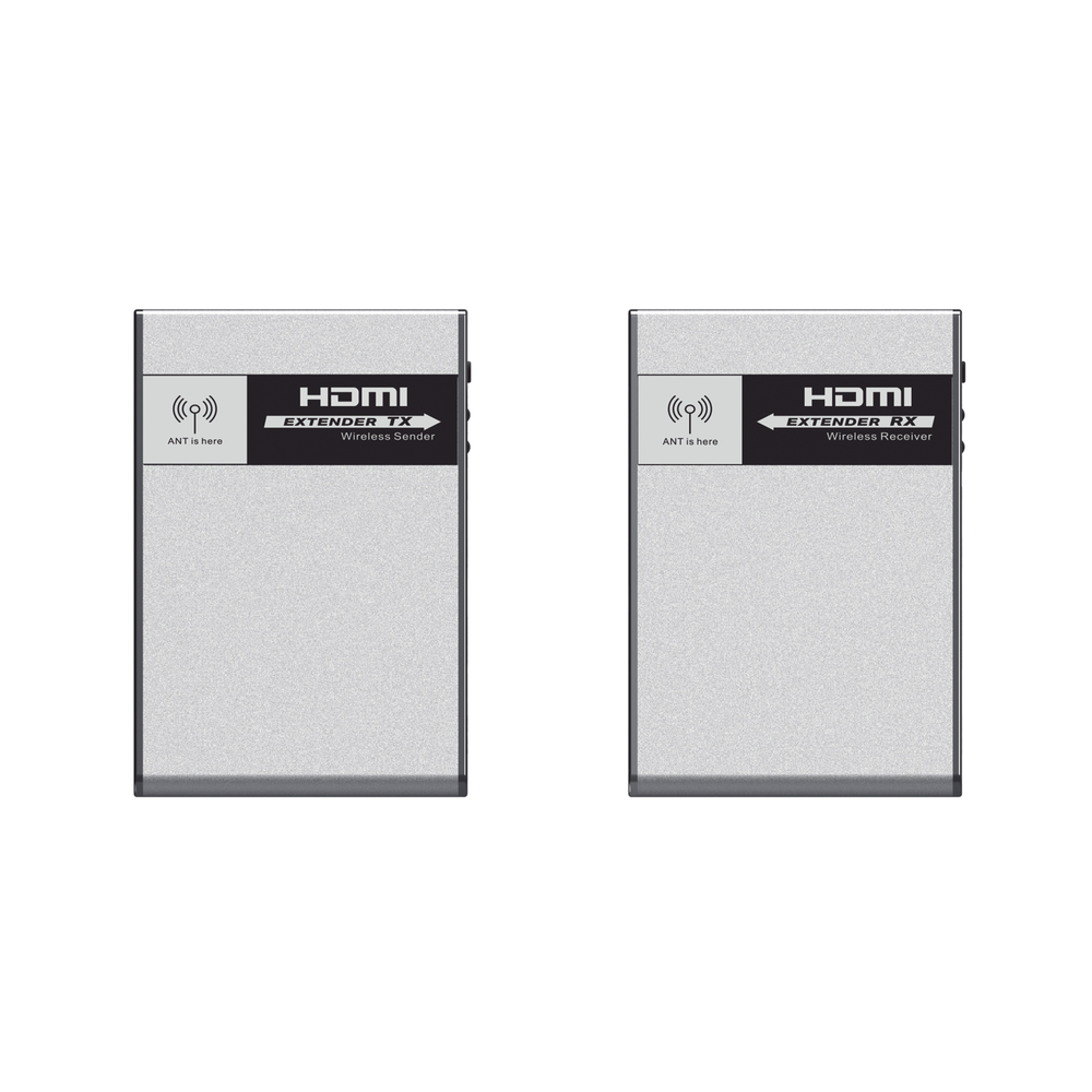 Kit EXTENSOR INALÁMBRICO HDMI 4k a 30 metros, CERO LATENCIA, 60G, libre de interferencias y seguridad estable.