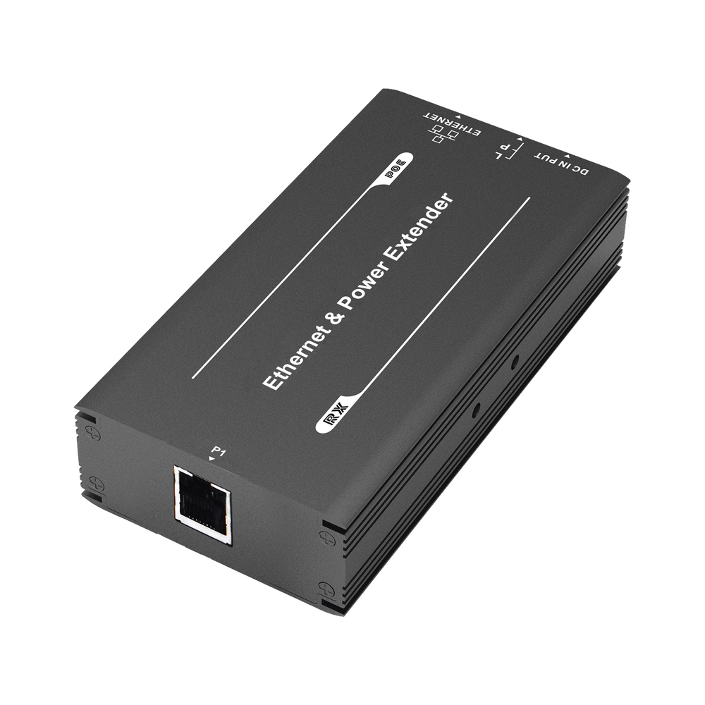 (POE 600 METROS) Transmisor para Extensor PoE TT-8001R  / 1 Puerto  para recepción de video y alimentación (PoE) / IDEAL PARA DOMOS Y CAMARAS IP / Conexión en Cascada / Soporta PTZ´s de 60 W / Soporta IEEE802.3af/at