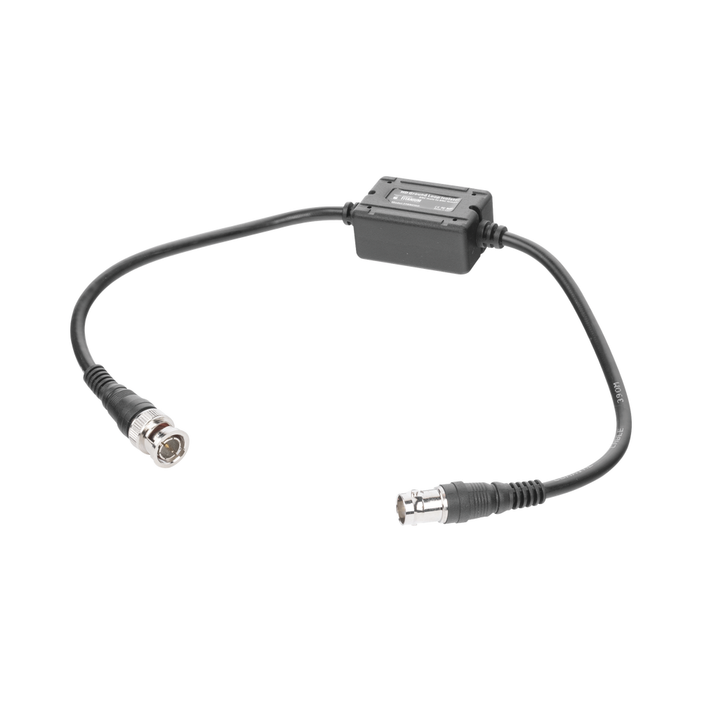 AISLADOR DE TIERRA por BNC / ELIMINE eficazmente los problemas en el video como el RUIDO, DIAFONIA, DISTORCION e INTERFERENCIAS causadas por los lazos de tierra. Compatible con cámaras HD-TVI/CVI/AHD/CVBS de hasta 2 MP. 