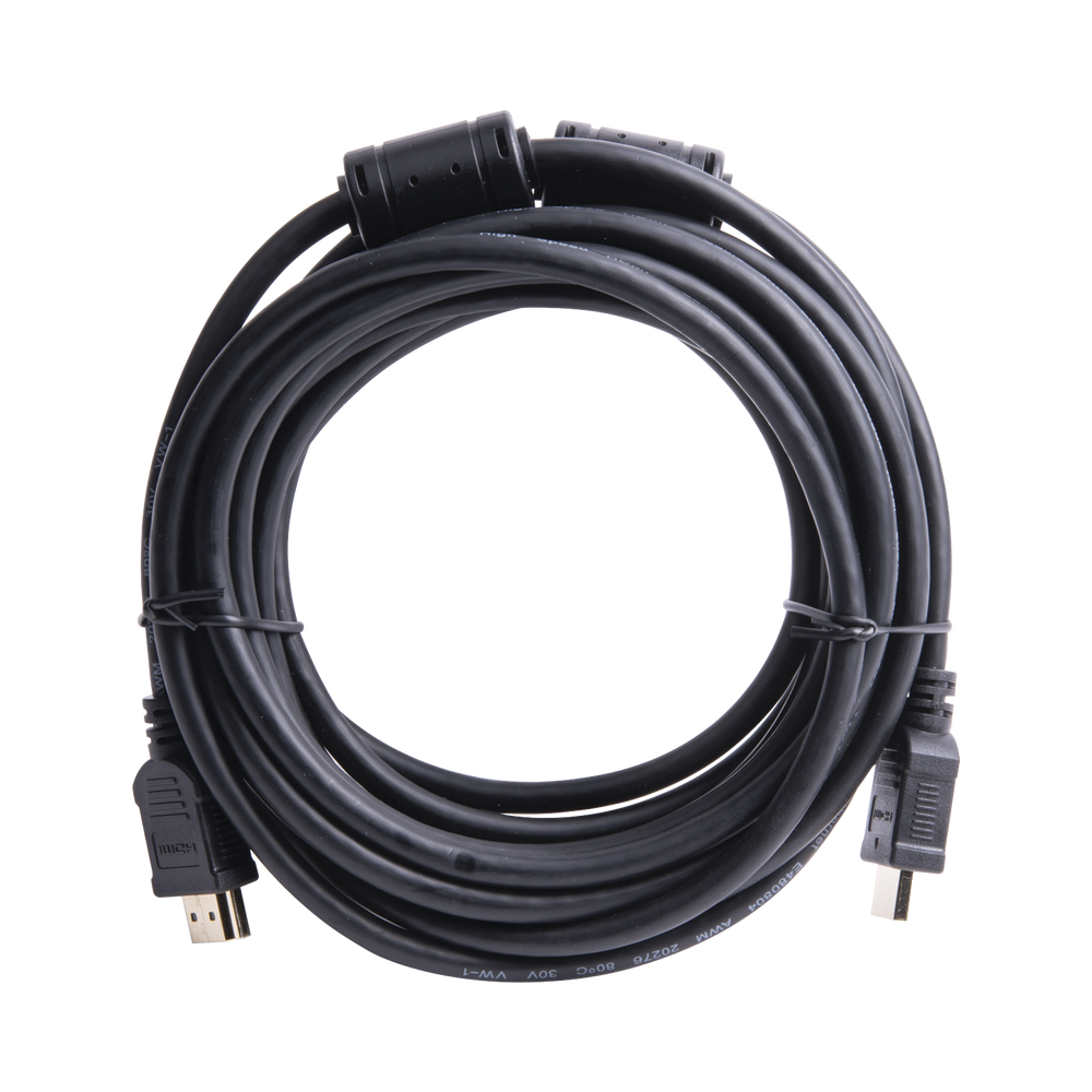 Cable HDMI de 1.8  Metros (High Speed) / Resolución 4K / Soporta Canal de Retorno de Audio (ARC)/ Soporta 3D / Blindado para Reducir Interferencia / Chapado en Oro / Alta Resistencia y Durabilidad.