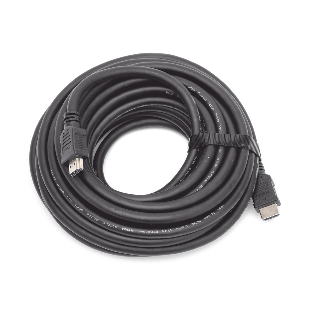 Cable HDMI de 10 Metros (High Speed) / Resolución 4K / Soporta Canal de Retorno de Audio (ARC) / Soporta 3D / Blindado para Reducir Interferencia / Chapado en Oro / Alta Resistencia y Durabilidad.