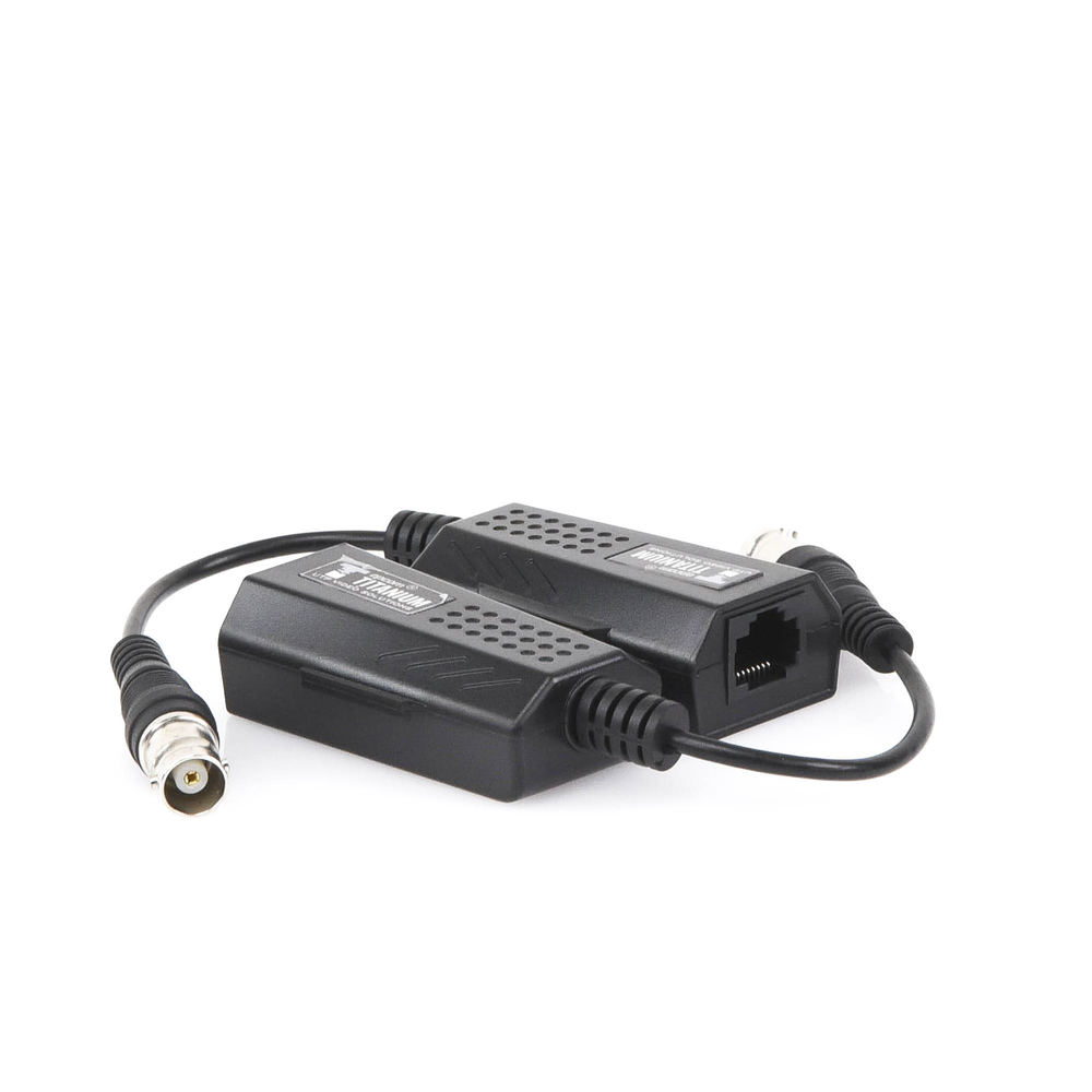 Kit EXTENSOR IP por cable CABLE COAXIAL para distancias de HASTA 200 m /REUTILIZA EL CABLEADO EXISTENTE PARA CONECTAR CÁMARAS IP / No Requiere Energía / Transmisión en Tiempo Real / Protección Contra Sobretensiones Incorporada.