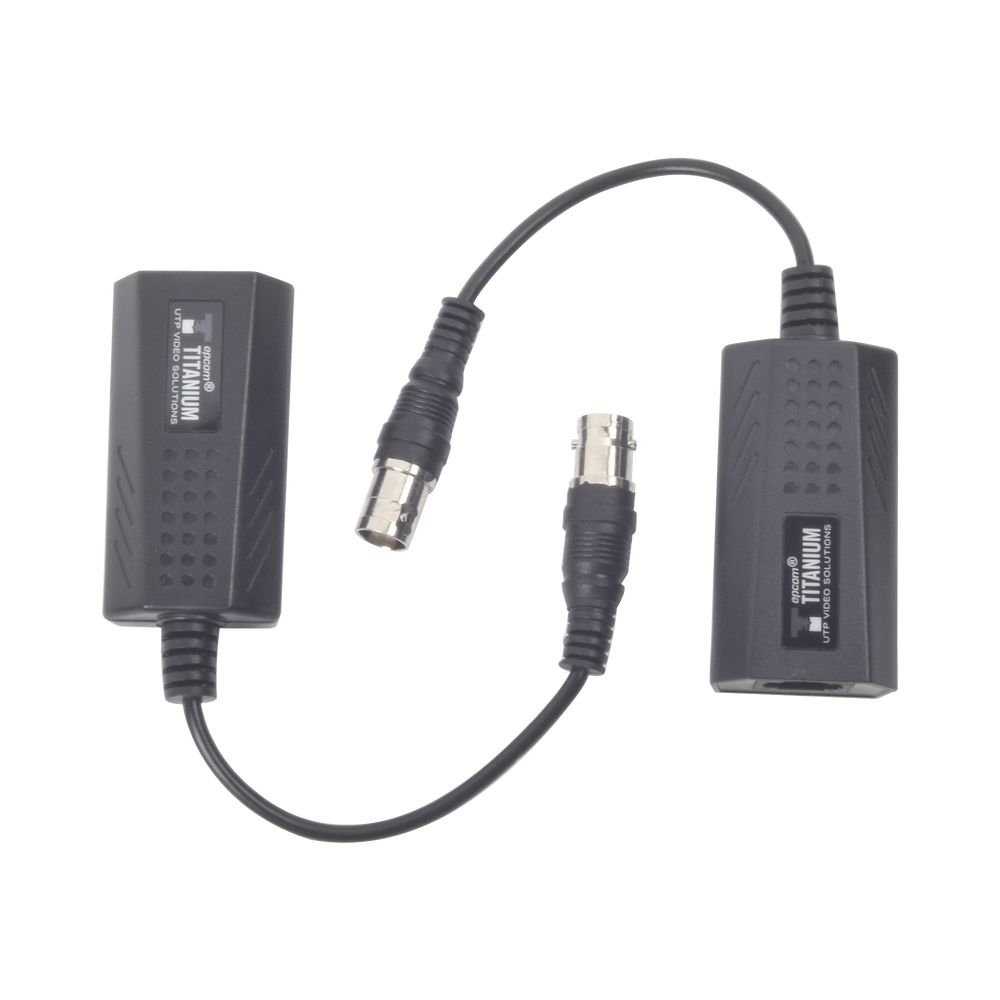 Kit EXTENSOR IP por cable CABLE COAXIAL para distancias de HASTA 200 m /REUTILIZA EL CABLEADO EXISTENTE PARA CONECTAR CÁMARAS IP / No Requiere Energía / Transmisión en Tiempo Real / Protección Contra Sobretensiones Incorporada.