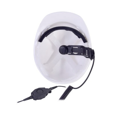 Micrófono de conducción osea de cabeza para casco para radios HYT TC500/518/600/610/700 MOTOROLA GP300/SP50/P1225/PRO315