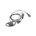 Micrófono de solapa con gancho auricular en forma de D para radios KENWOOD TK3230/3000/3402/3312/3360/3170,NX240/340/220/320/420