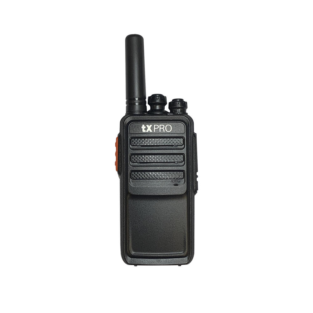 Radio portátil UHF de dos vías súper económico 420-450 MHz, 16 canales