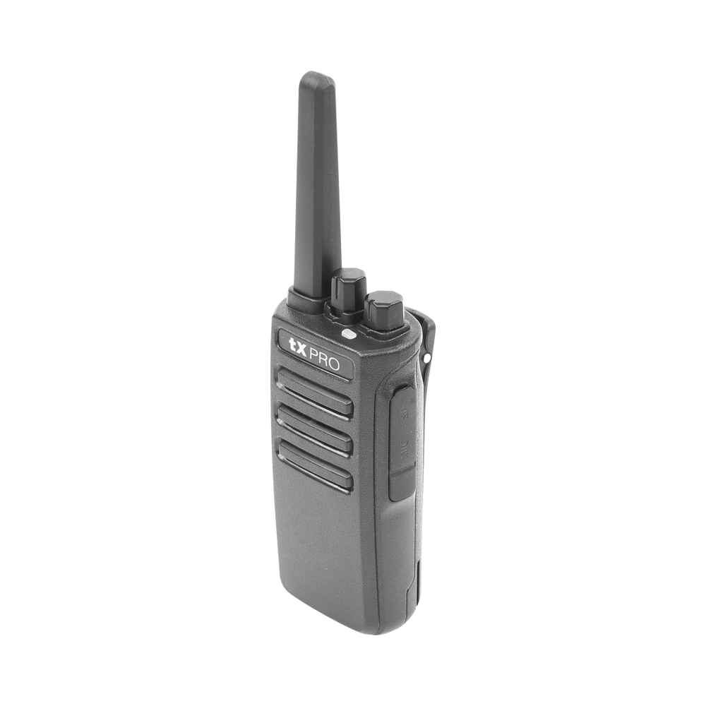 Radio Portátil UHF, 5W de Potencia, Scrambler de Voz, Alta Cobertura, 400-470 MHZ