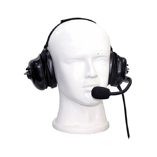 Auriculares con orejeras acolchonadas de gel con micrófono flexible con cancelación de ruido para radios Motorola GP900, HT1000, XTS2000/ 2250/ 2500/ 3000/ 3500/ XTS5000 / 5300