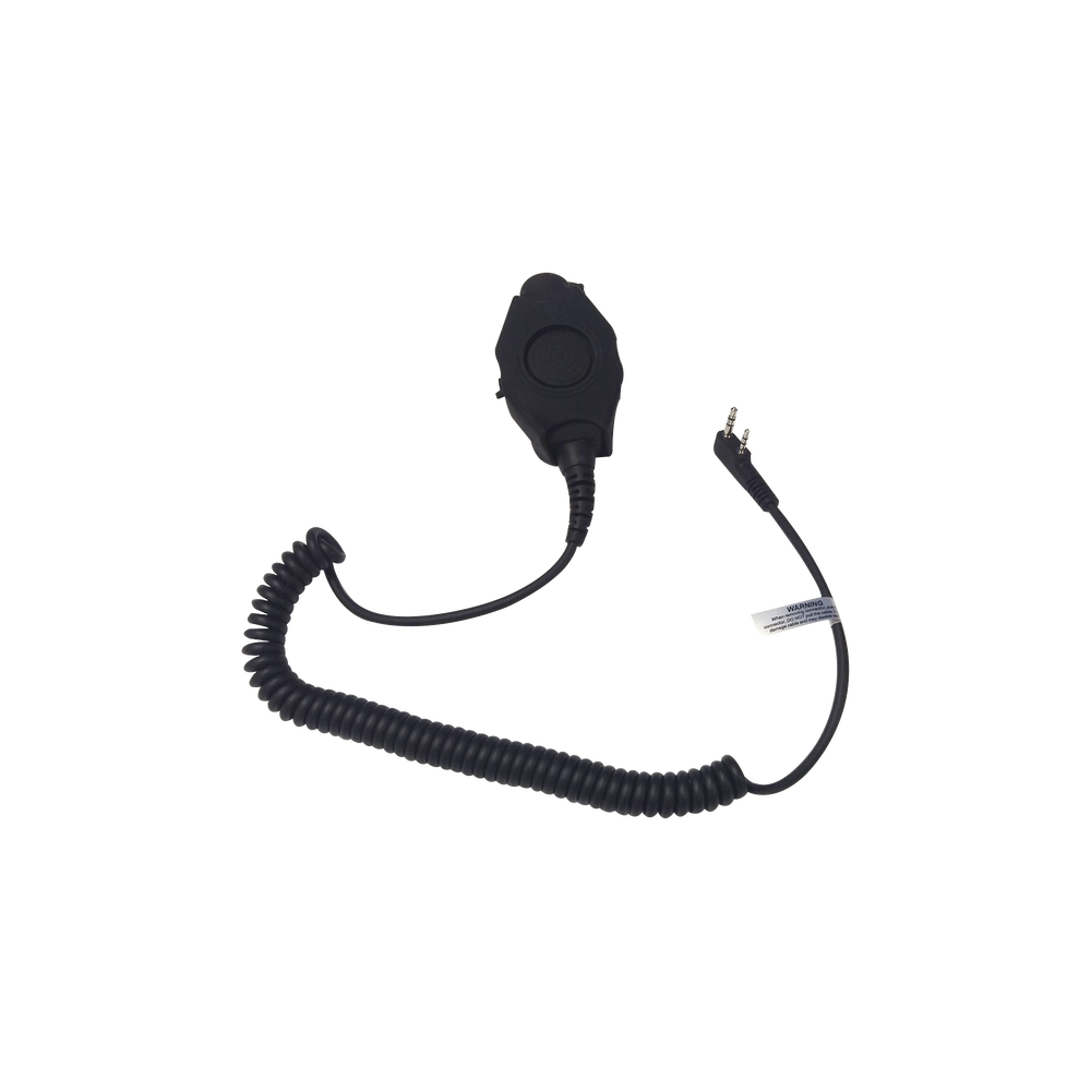 Kenwood 2-Wire Series with 2-wire accessory connector for Firefighters or people with gloves