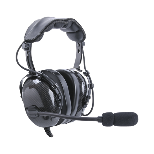 Auriculares para radios aéreos, con cancelación de ruido, adaptador universal