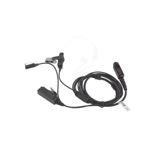 Micrófono de solapa de 3 hilos para MOTOROLA MOTOTRBO SLIM DP2400/2600, XPR3300/3500, DP3441, XiR P6600/P6620/E8608/E8600, DEP550/570, DGP8050 ELITE, XiR E8600/E8606, TETRA:MTP3100/3250.