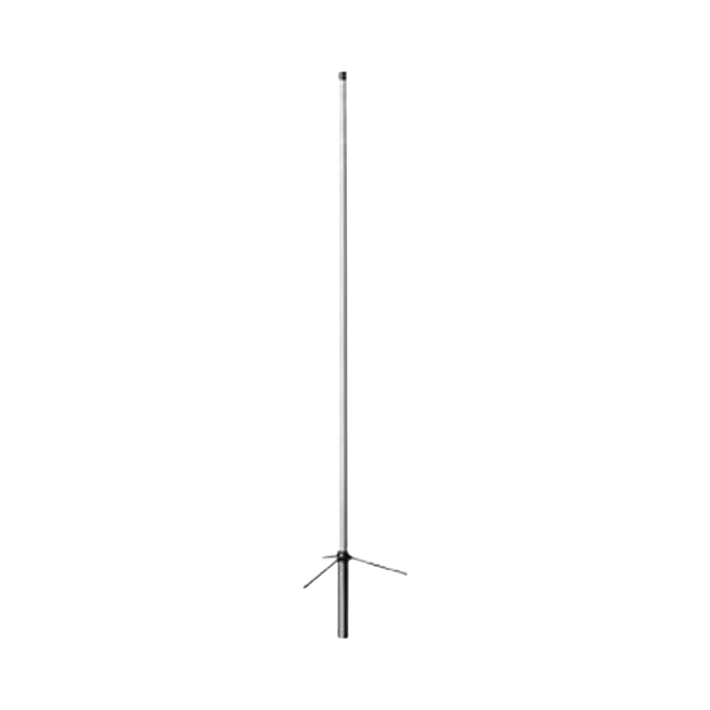 Antena base UHF, fibra de vidrio ajustable, rango de frecuencia 400 - 470 MHz