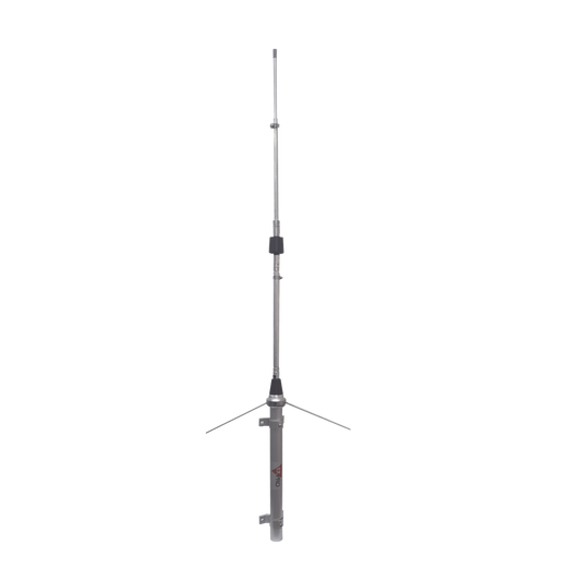 Antena base UHF, rango de frecuencia 406-512 MHz