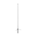Antena base UHF, fibra de vidrio ajustable, rango de frecuencia 430 - 490 MHz