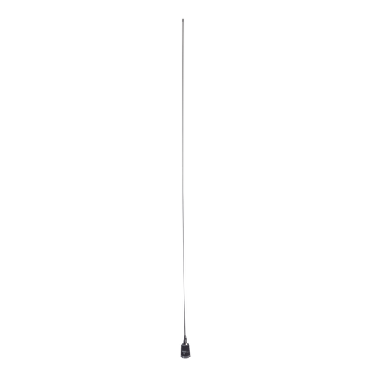 Antena Móvil VHF, Resistente a la corrosión, 3 dB de ganancia, 136-174 MHz.