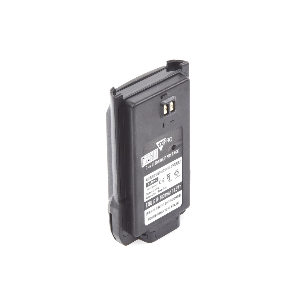 Li-Ion Battery, 1800 mAh, for HYT Radios: TC-508