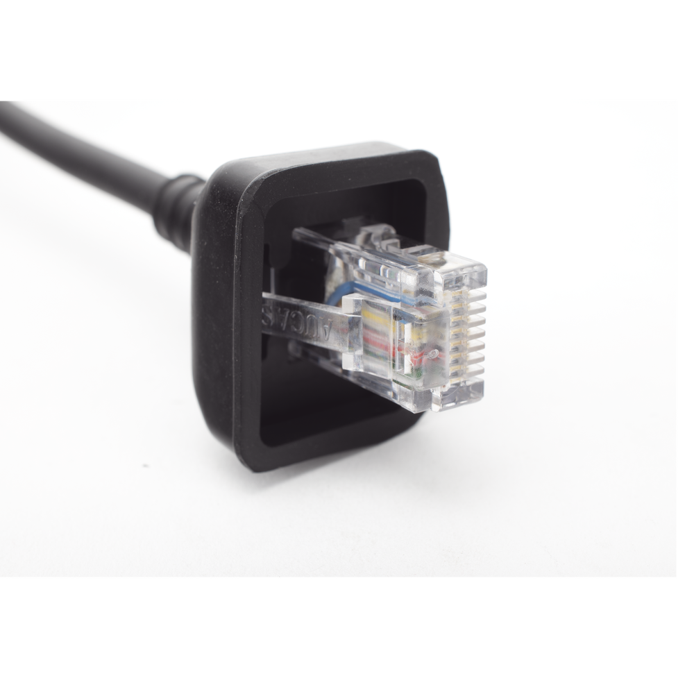 Cable para Micrófonos de Radios Móviles Kenwood con Conector RJ45 de 8 pines Compatible para Micrófono TX2000