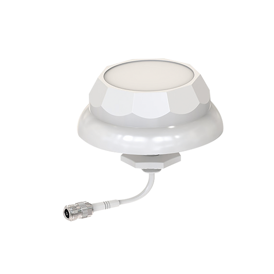 Antena tipo domo, frecuencia (2.4 GHz) , ganancia de 3 dBi, conector N-hembra, perfecto para oficina o edificio 