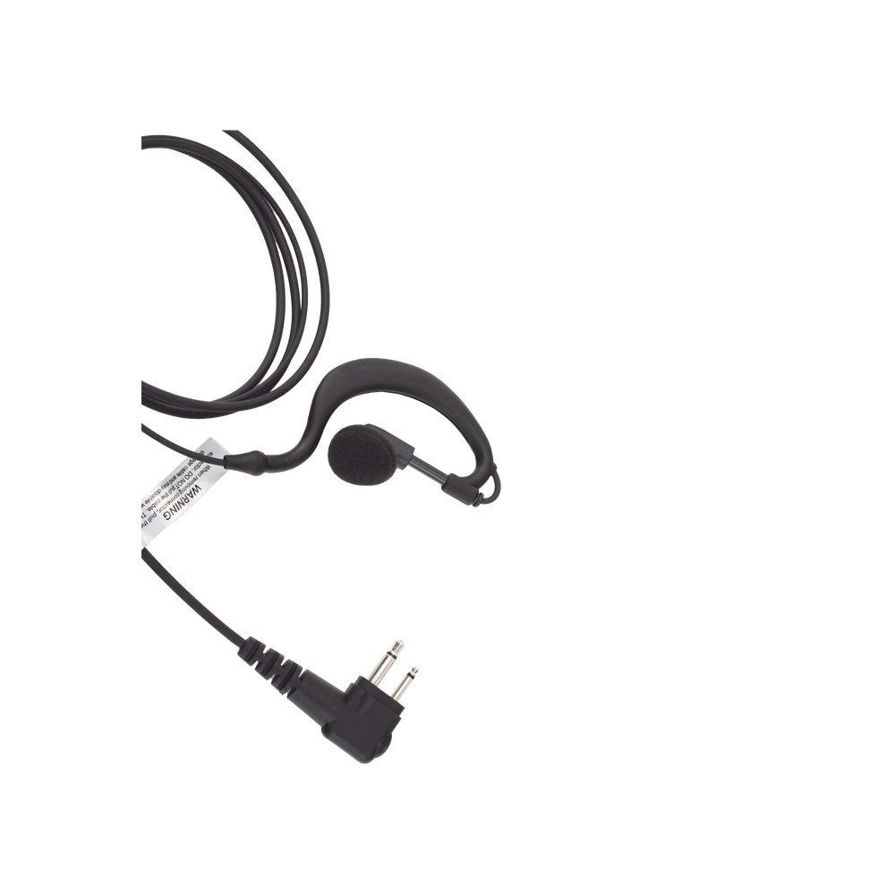 Micrófono - Audífono de solapa ajustable al oído para HYT BD-506 y Motorola EP450/ RVA50/ DTR620/ DTR720/ DEP450/ EP350/ VX80/ MAG ONE