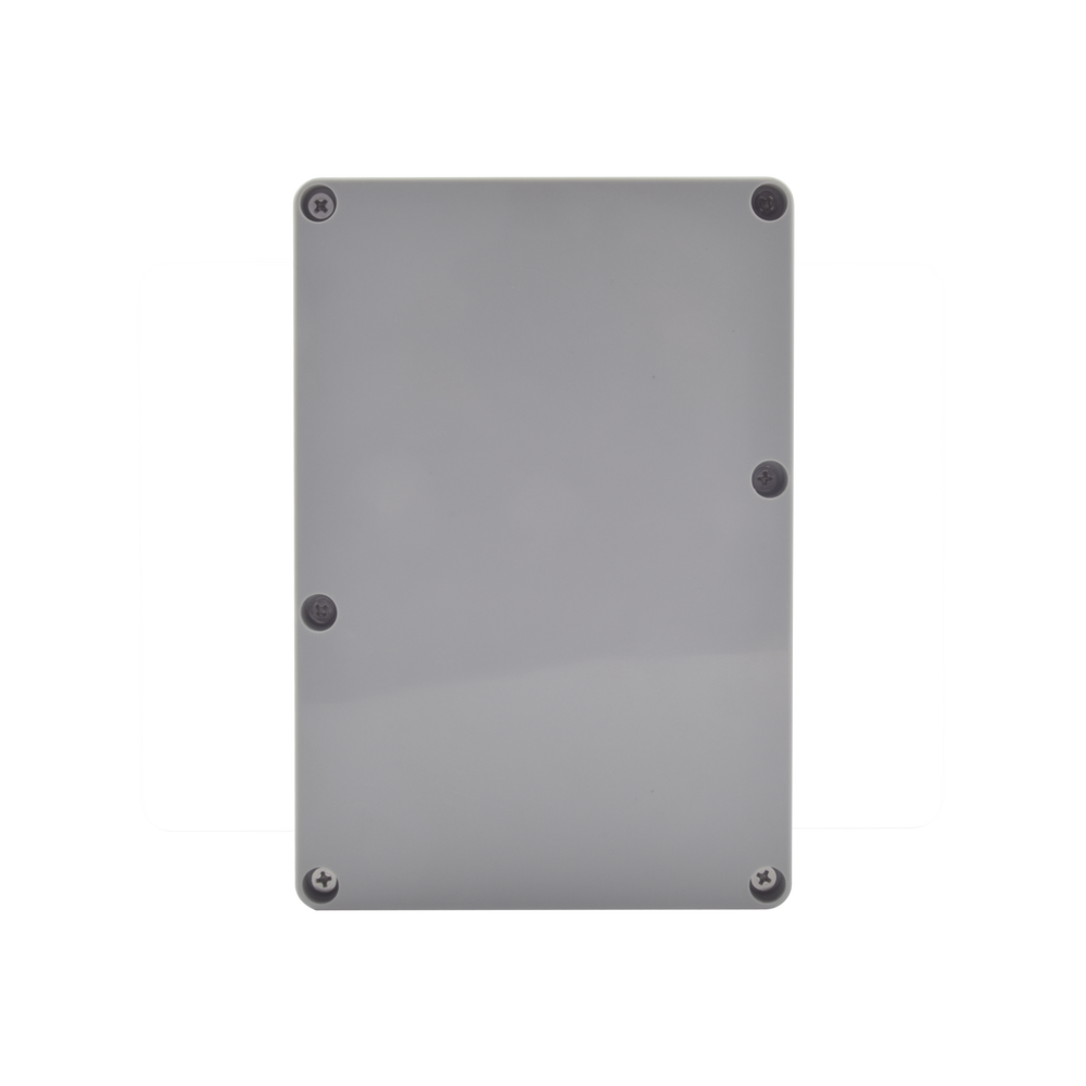 Gabinete Plástico para Exterior (IP65) de 180 x 125 x 57 mm Cierre por Tornillos.