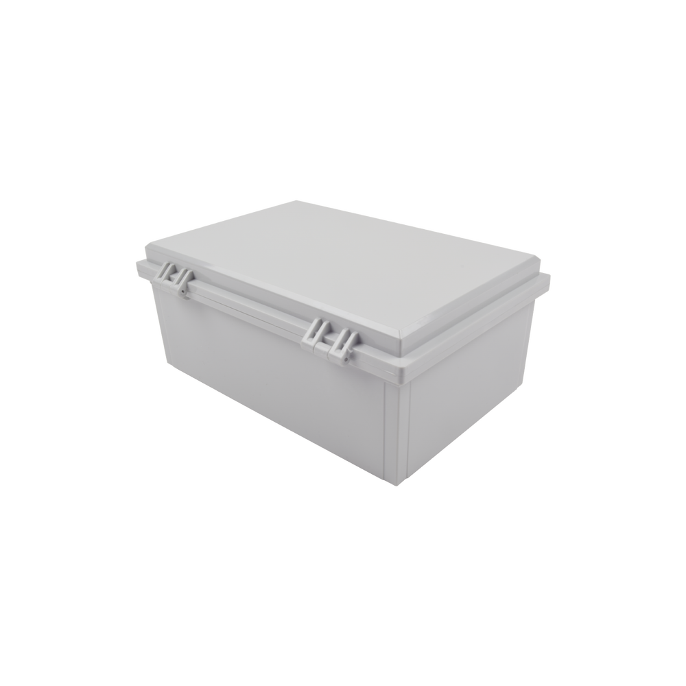 Gabinete Plástico para Exterior IP65 de 170 x 251 x 101 mm Cierre por Broche.
