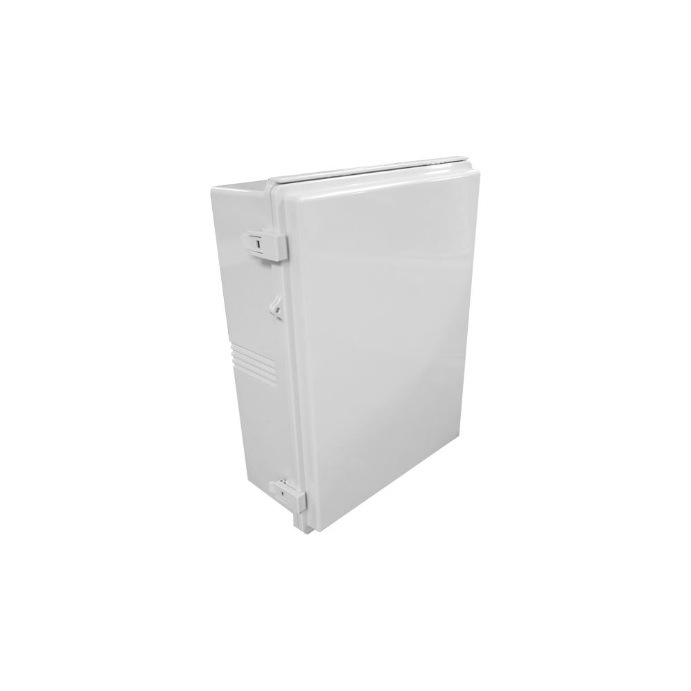 Plastic Outdoor Cabinet (IP65) 350 x 460 x 165 mm Snap Closure.