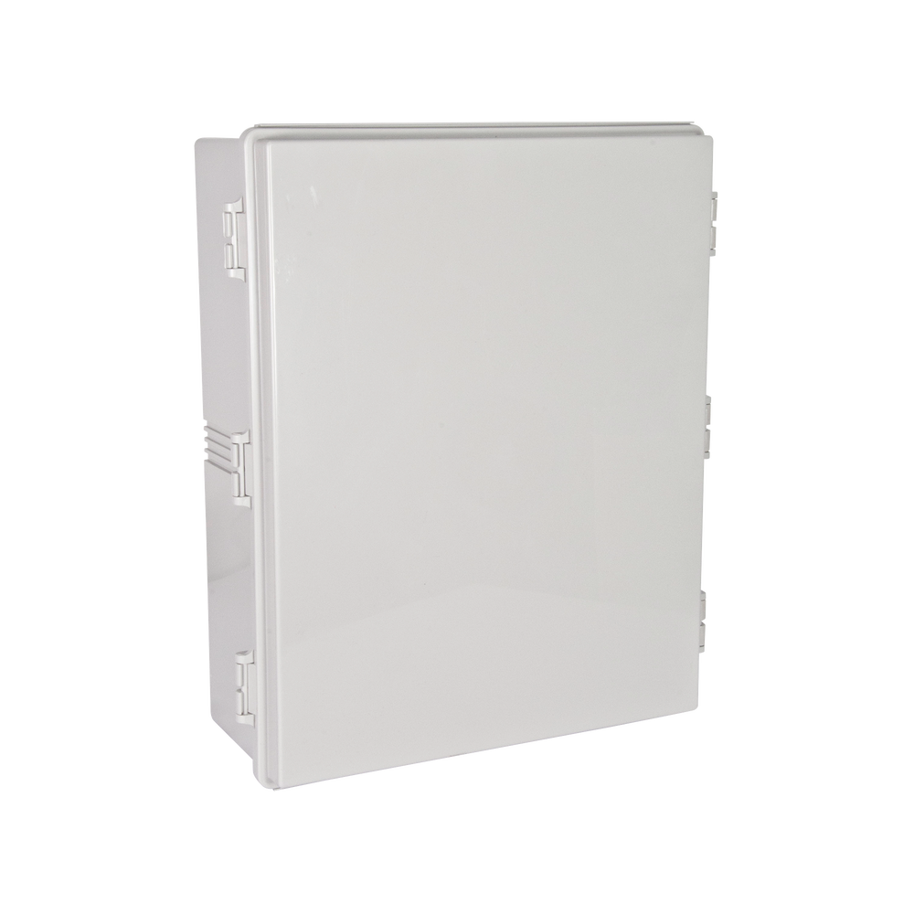 Gabinetes NEMA, cuerpo gris, cubierta gris para interior y exterior (400 x 500 x 160 mm), incluye panel