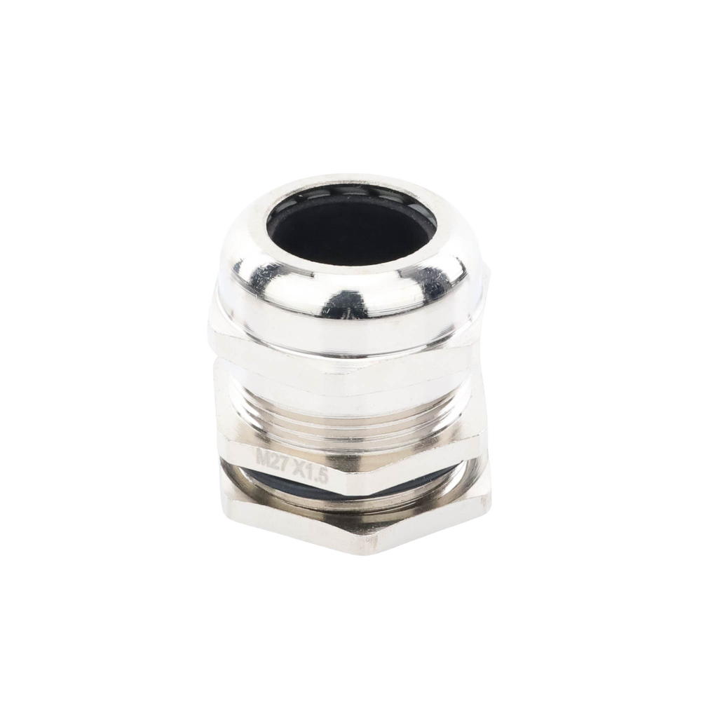 Metal Gland Type Connector for Cable from 13 to 18 mm in Diameter.