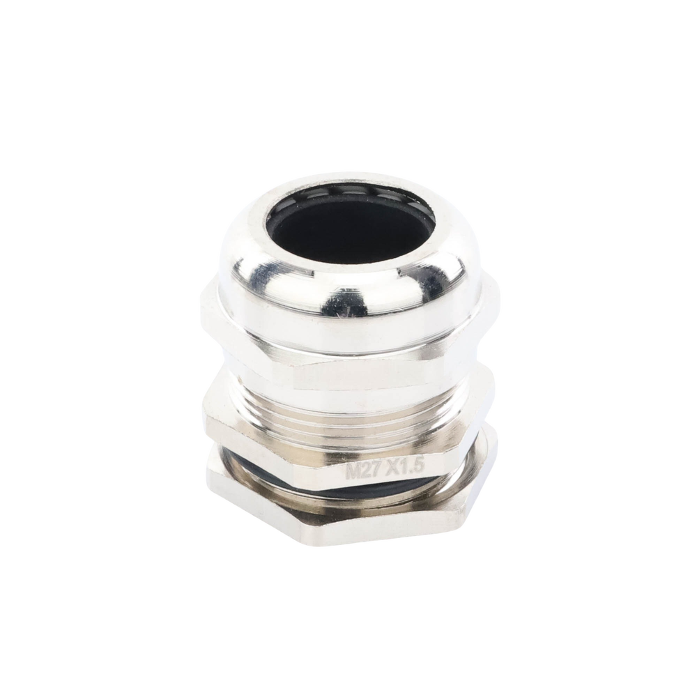 Metal Gland Type Connector for Cable from 13 to 18 mm in Diameter.