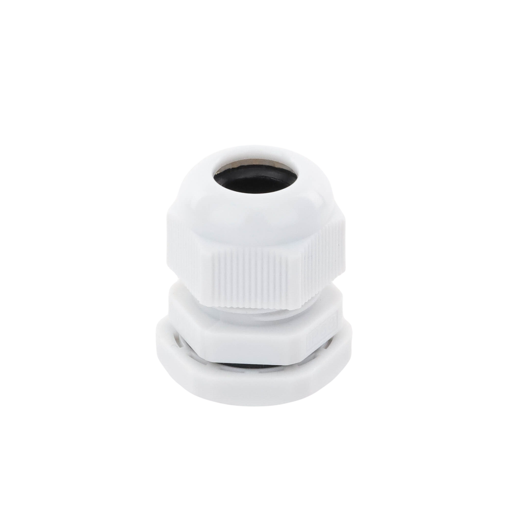 Plastic Gland Type Connector for Cable from 6 to 12 mm Diameter.