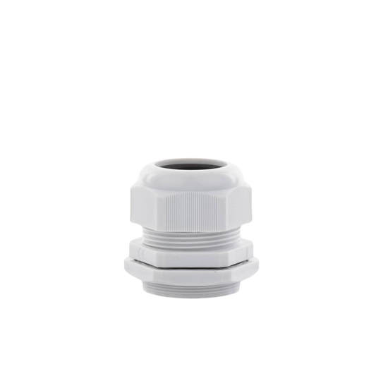Conector Plástico Tipo Glándula para Cable de 30 a 38 mm de Diámetro.