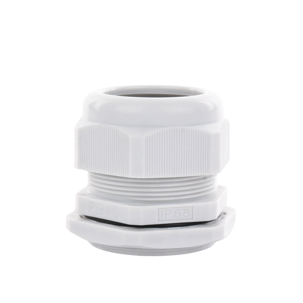 Plastic Gland Type Connector for Cable from 34 to 44 mm in Diameter.